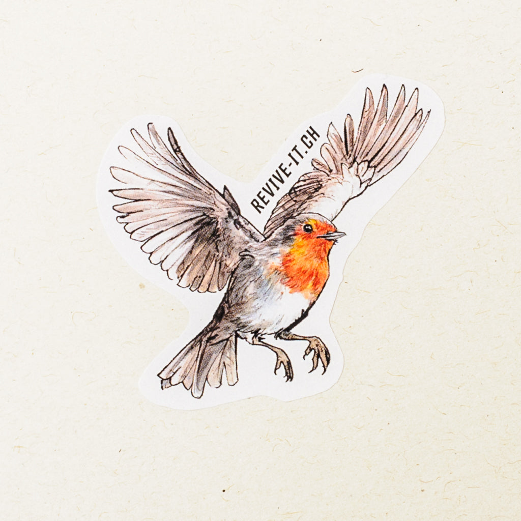 Sticker Rotkehlchen (20 Stück)