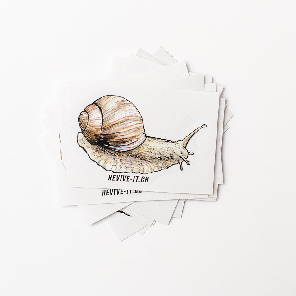 Sticker Weinbergschnecke (20 Stück)